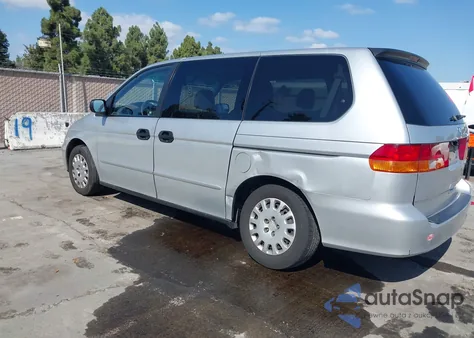 2002 Honda Odyssey Lx z USA, uszkodzony, nr VIN 5FNRL18542B056208